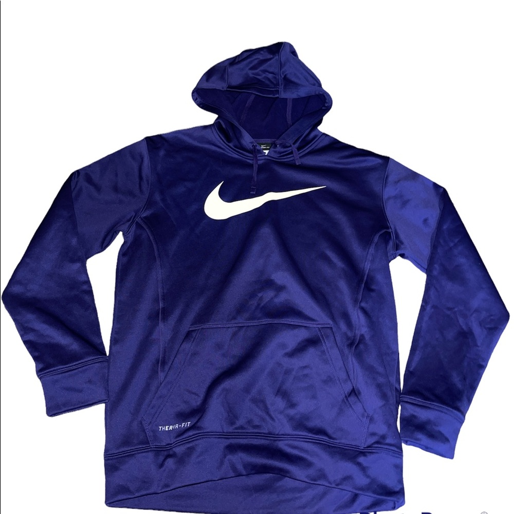 - Nike Kobe Bryant purple therma fit large hoodie sweatshirt